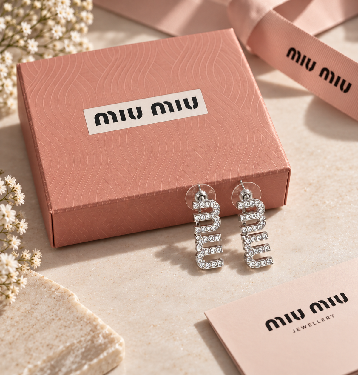 Σκουλαρίκια miu miu