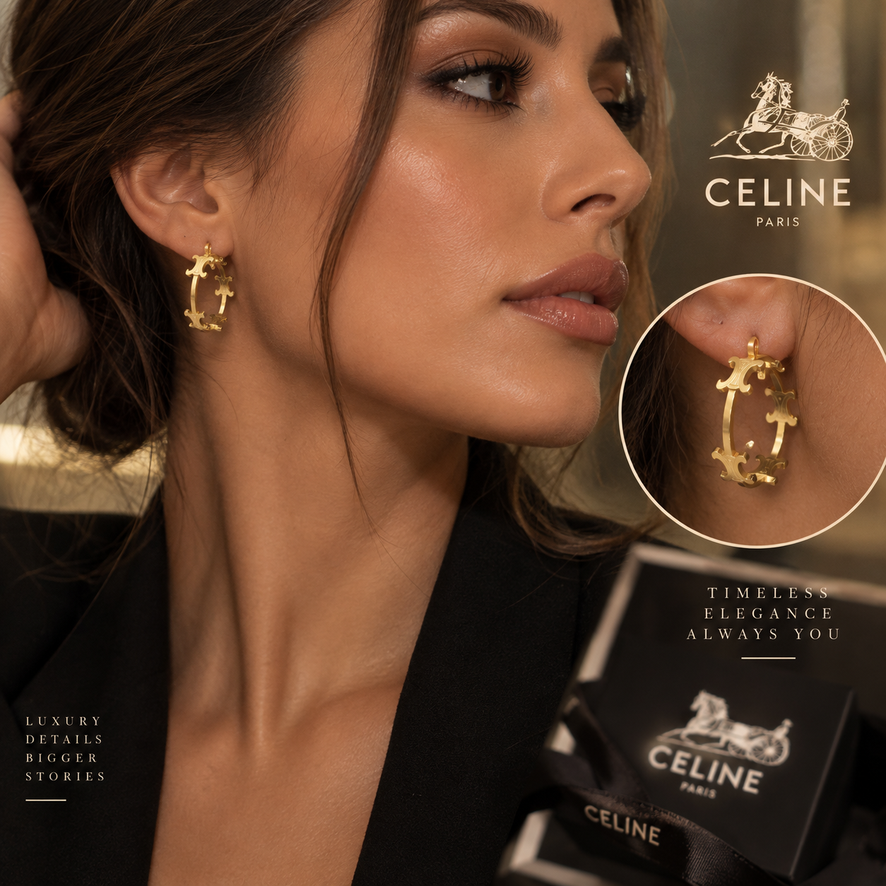Σκουλαρίκια Celine