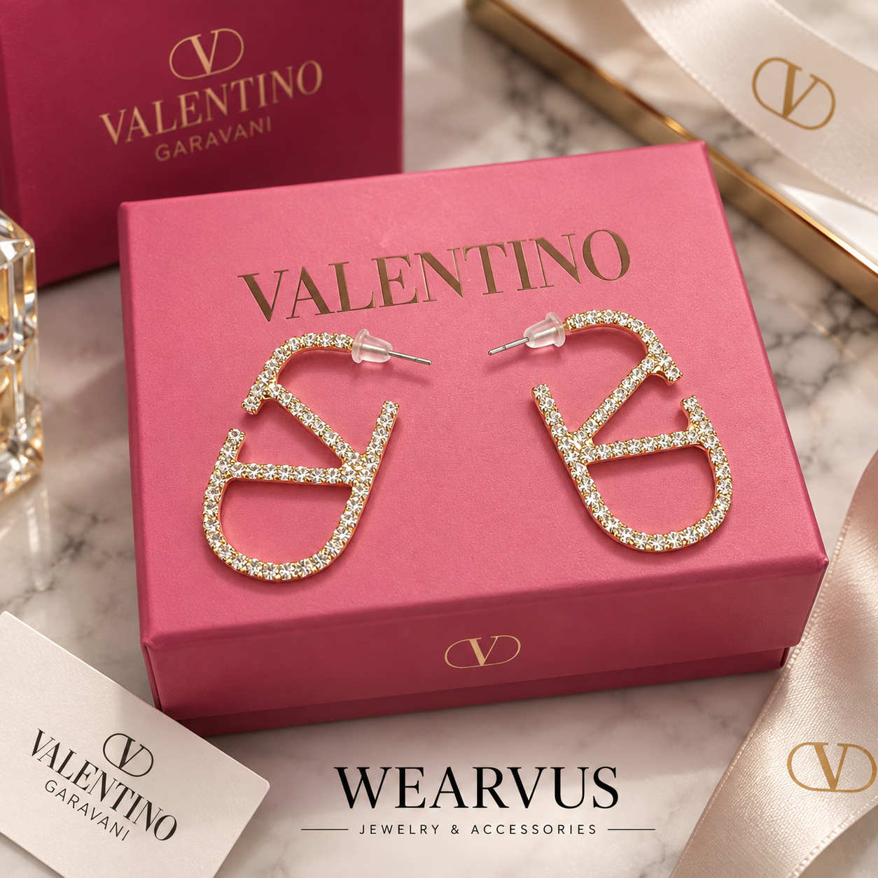 Σκουλαρίκια Valentino